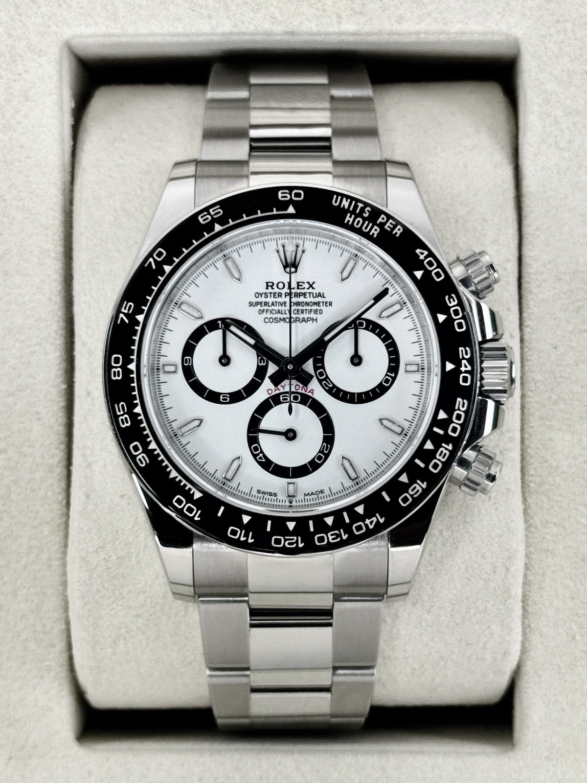2026 Rolex Daytona 40mm 126500LN Stainless Steel Panda Dial