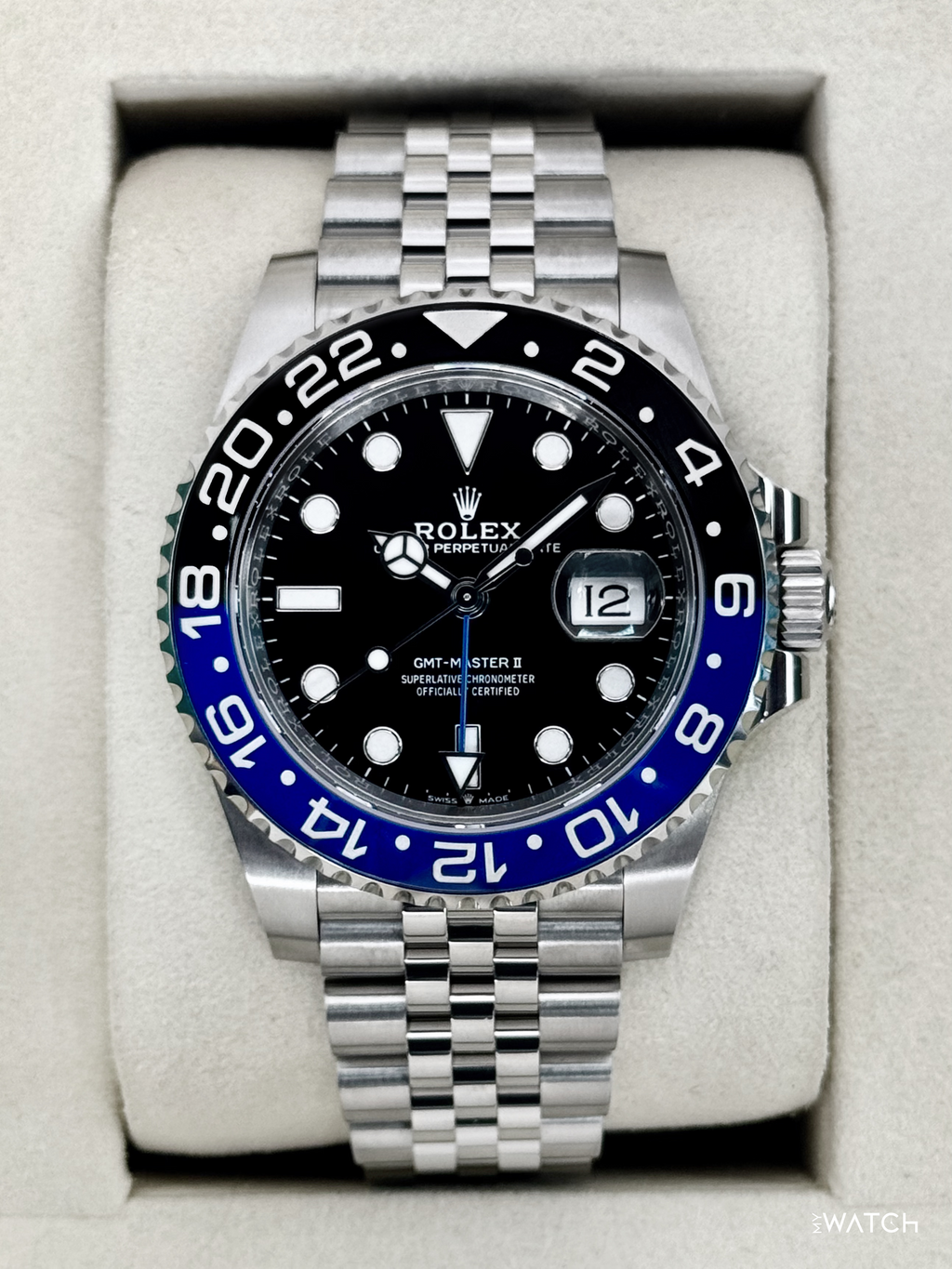 2025 Rolex GMT-Master II "Batgirl" 40mm 126710BLNR Jubilee