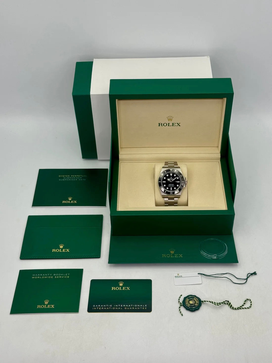 2025 Rolex Submariner 41mm 124060 Stainless Steel Black Dial