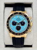 NEW 2026 Rolex Daytona 40mm 126518LN Oysterflex Turquoise Tiffany Blue Dial (NEW CARD STYLE)