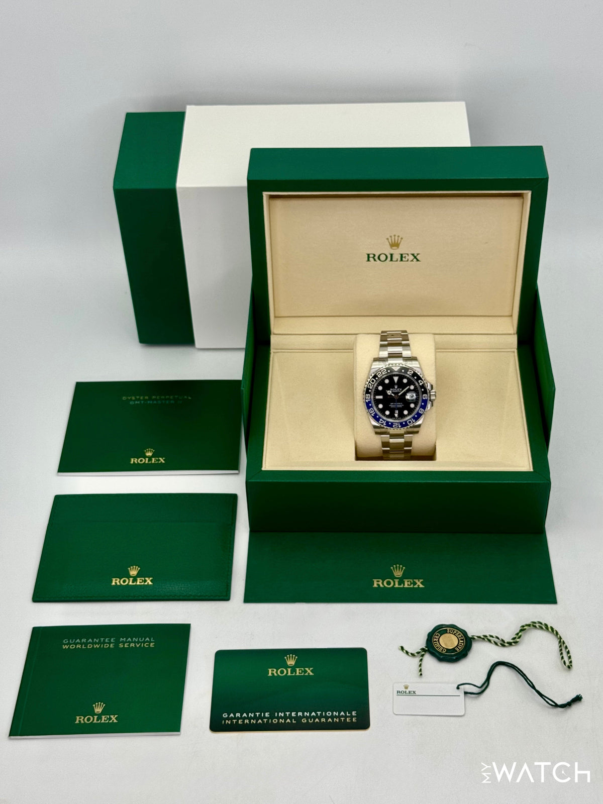 NEW 2025 Rolex GMT-Master II "Batman" 40mm 126710BLNR Oyster (STICKERED)