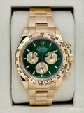 2025 Rolex Daytona "John Mayer" 40mm 126508 Yellow Gold Green Dial