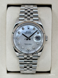 NEW 2026 Rolex Datejust 36mm 126234 Stainless Steel MOP Diamond Dial