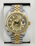 NEW 2026 Rolex Sky-Dweller 42mm 336933 Jubilee Champagne Dial