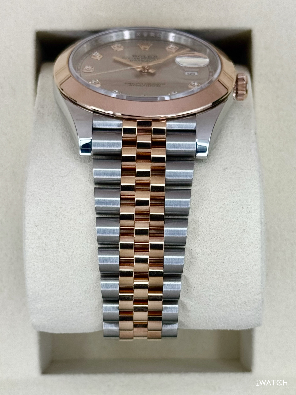 NEW 2026 Rolex Datejust 41mm 126301 Two-Tone Jubilee Sundust Diamond Dial
