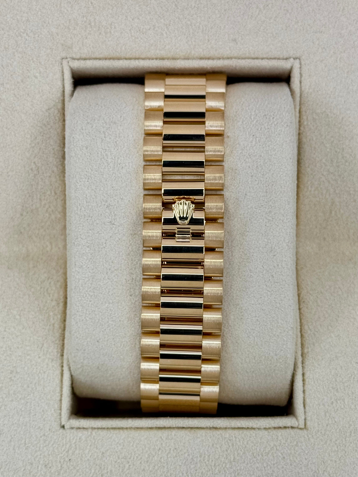 2022 Rolex Day-Date 40mm 228238 Presidential White Dial