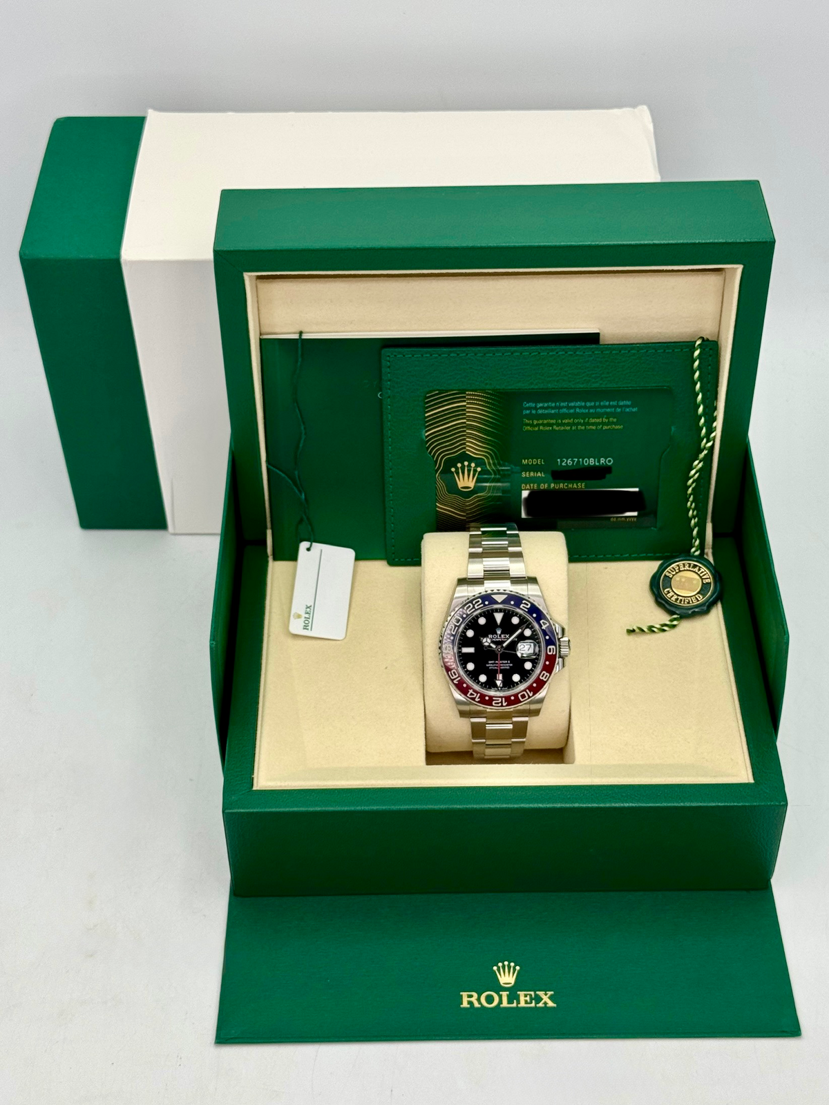 NEW 2026 Rolex GMT-Master II "Pepsi" 40mm 126710BLRO Oyster