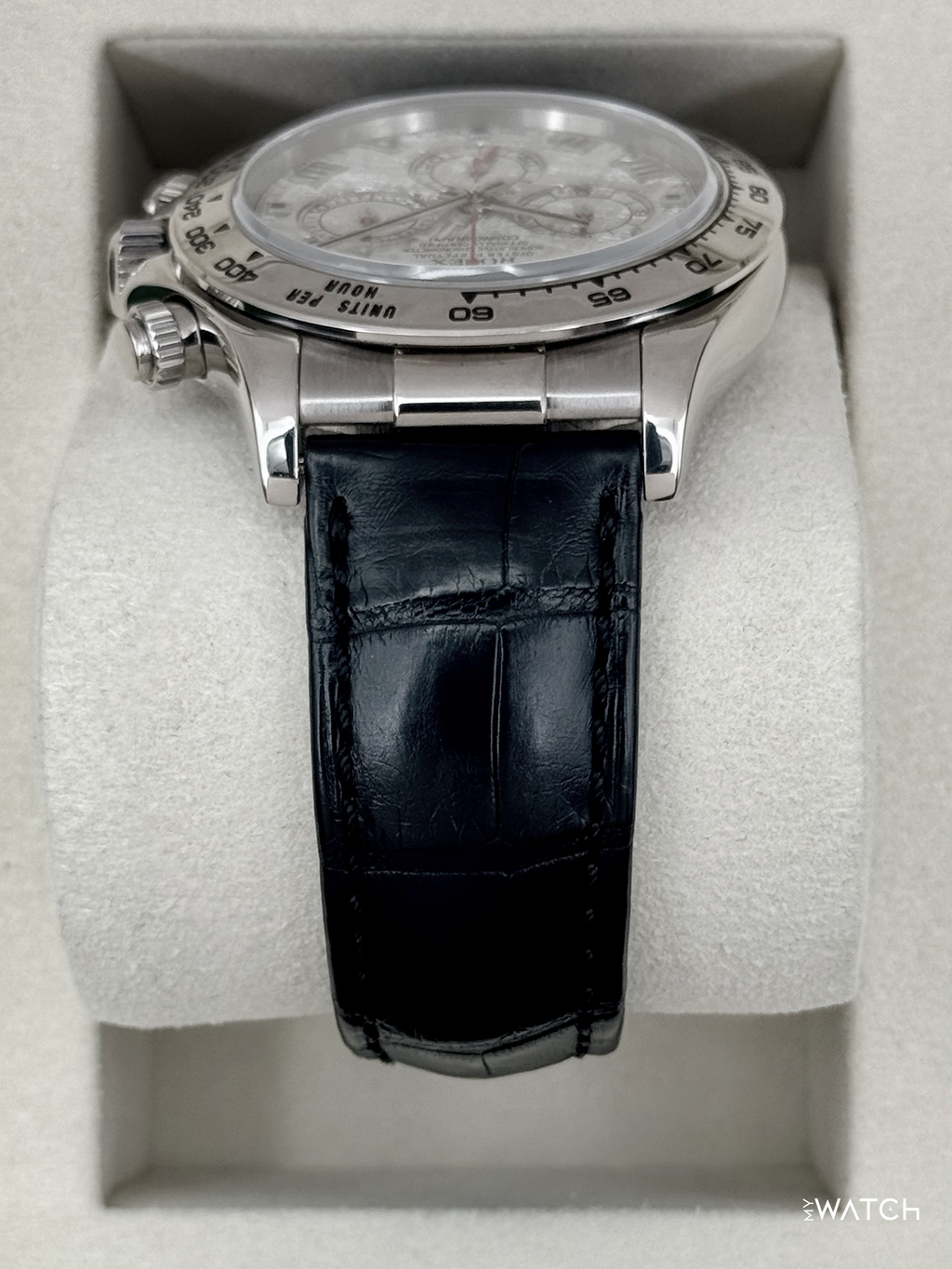 2002 Rolex Daytona 40mm 116519 White Gold Meteorite Dial
