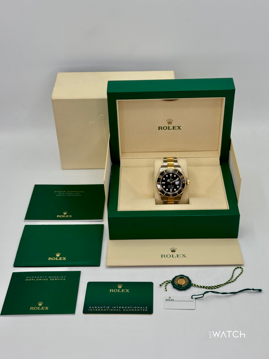 2022 Rolex Sea-Dweller 43mm 126603 Two-Tone Black Dial