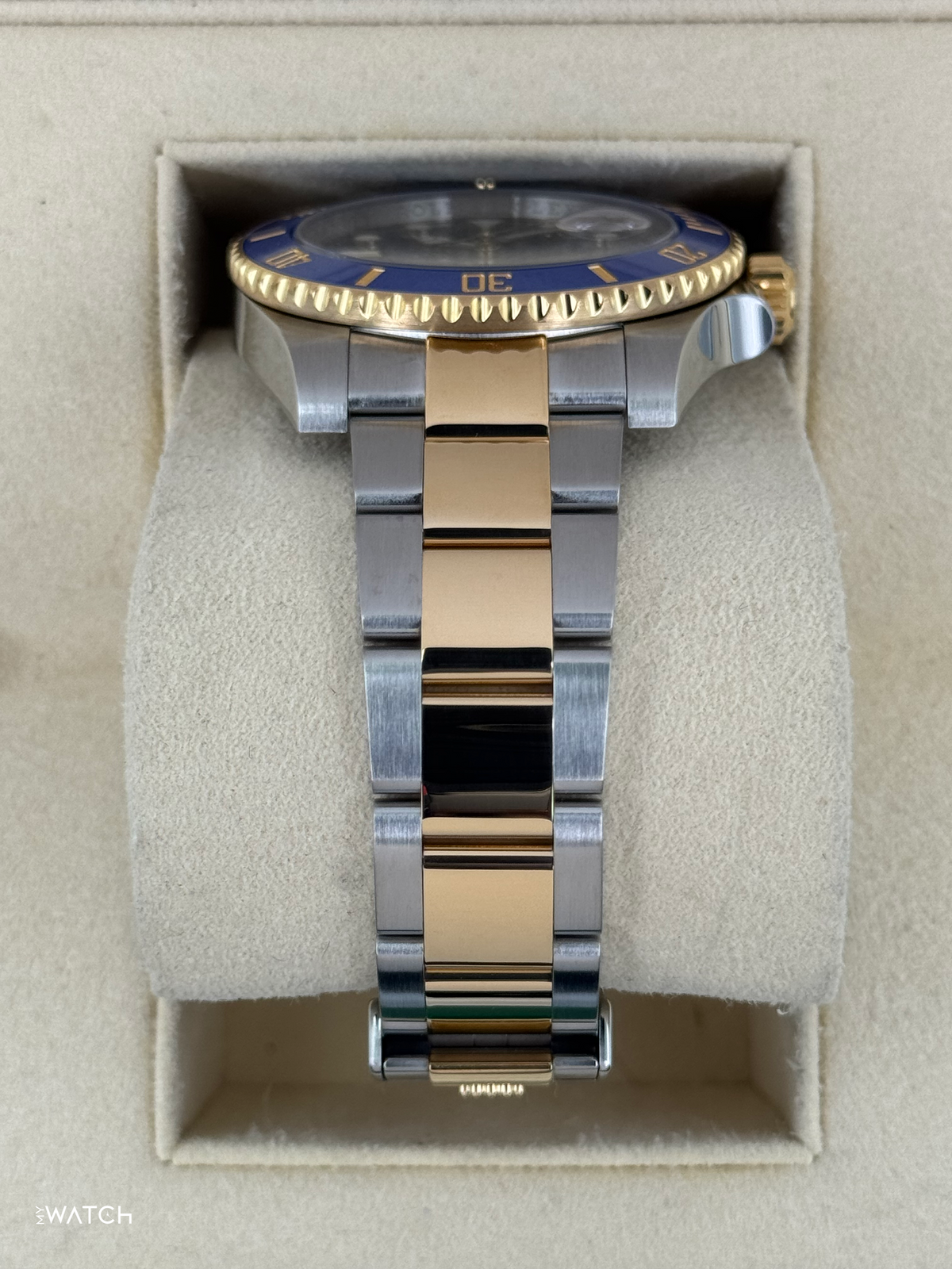 2020 Rolex Submariner "Bluesy" 40mm 116613LB Two-Tone Blue Dial