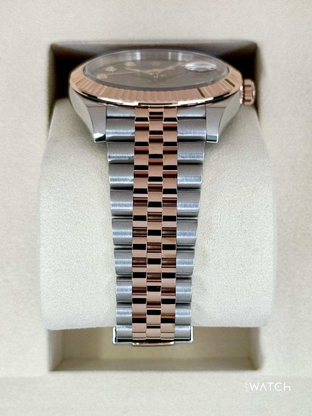 NEW 2026 Rolex Datejust 41mm 126331 Two-Tone Chocolate Diamond Dial