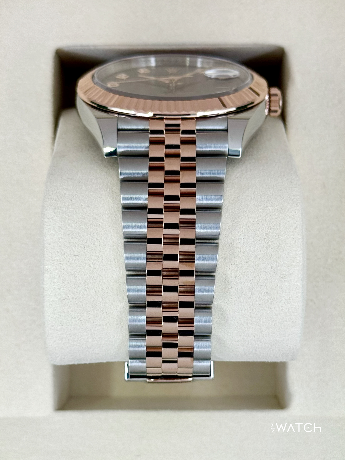 NEW 2026 Rolex Datejust 41mm 126331 Two-Tone Chocolate Diamond Dial
