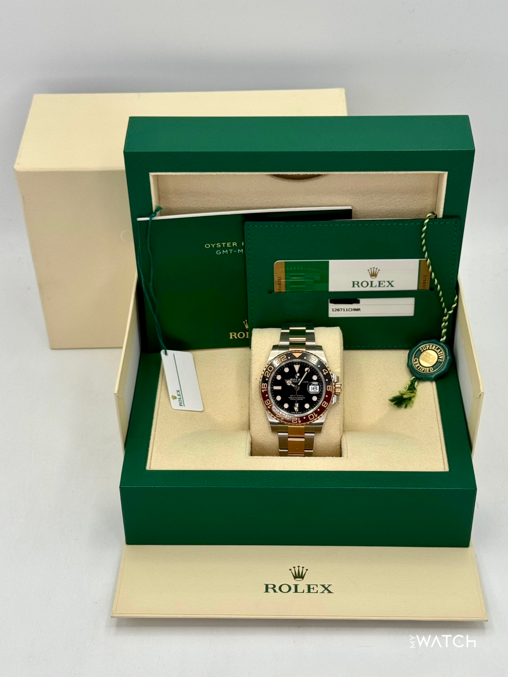 2020 Rolex GMT-Master II "Rootbeer" 40mm 126711CHNR Two-Tone