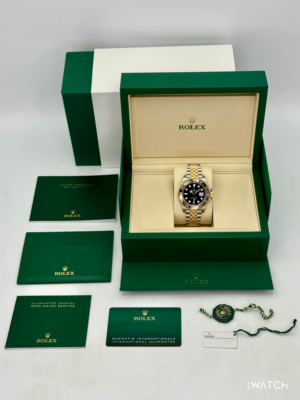 NEW 2026 Rolex GMT-Master II 40mm 126713GRNR Two-Tone Jubilee (STICKERED)