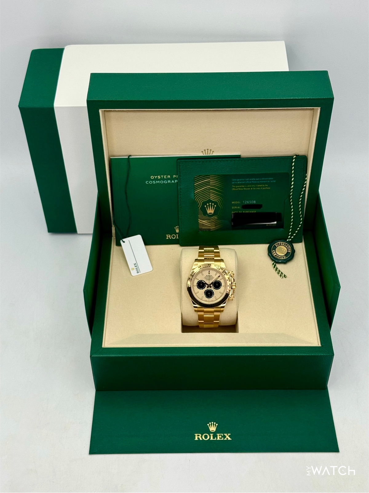NEW 2026 Rolex Daytona 40mm 126508 18K Yellow Gold Champagne "Pikachu" Dial