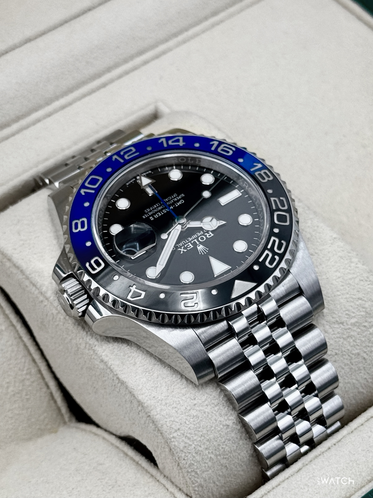 2021 Rolex GMT-Master II "Batgirl" 40mm 126710BLNR Jubilee