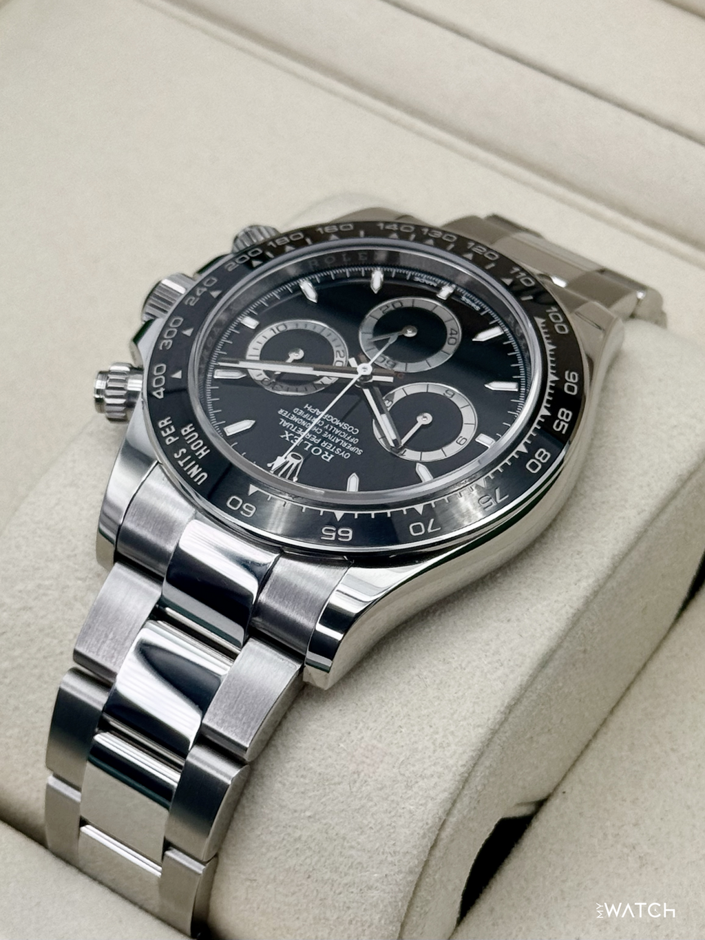 2025 Rolex Daytona 40mm 126500LN Stainless Steel Black Dial