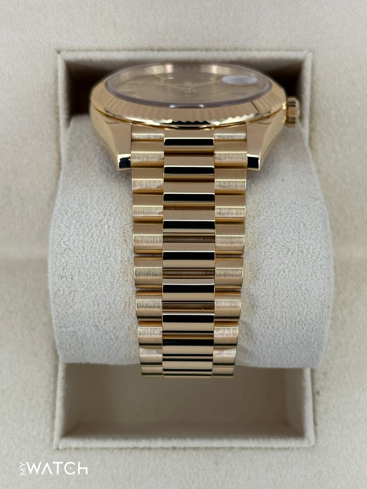 2022 Rolex Day-Date 40mm 228238 Presidential Champagne Dial