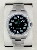2025 Rolex Air-King 40mm 126900 Stainless Steel Black Dial