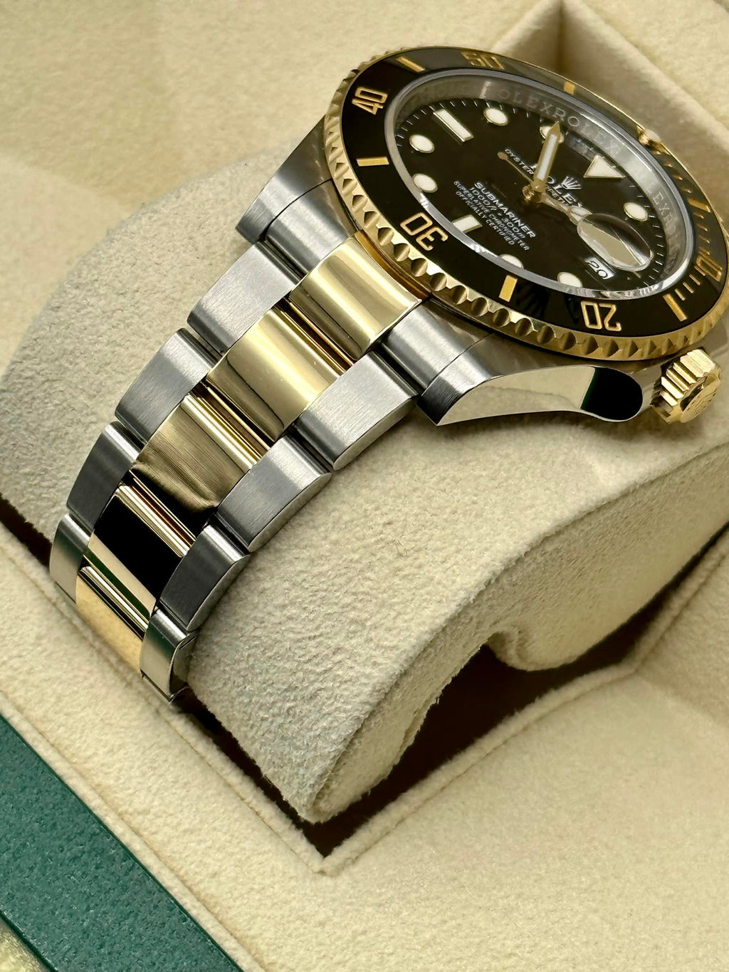 2022 Rolex Submariner 41mm 126613LN Two-Tone Black Dial
