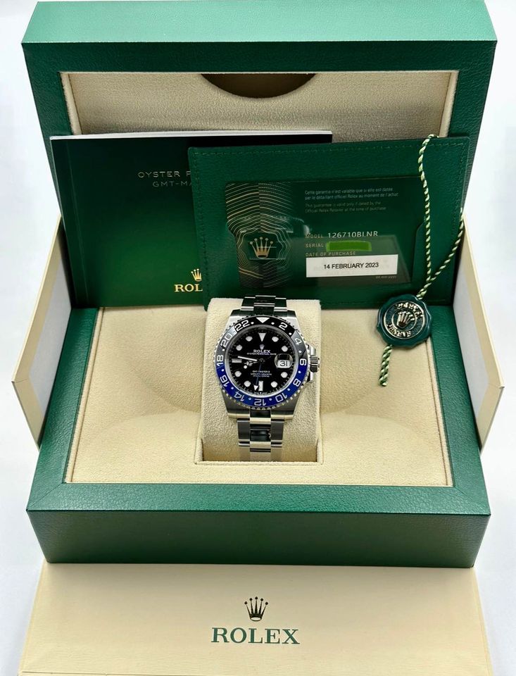 2023 Rolex GMT-Master II "Batman" 40mm 126710BLNR Oyster