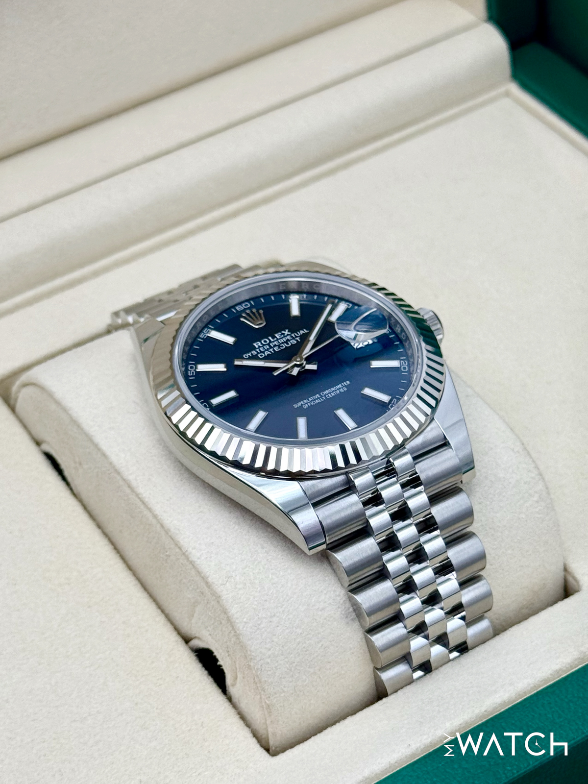 NEW 2025 Rolex Datejust 41mm 126334 Stainless Steel Jubilee Blue Dial