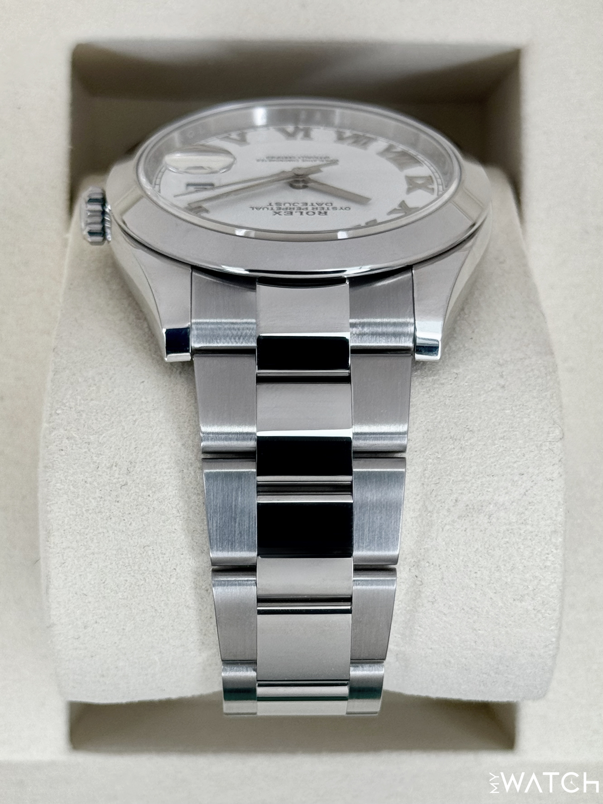 NEW 2026 Rolex Datejust 41mm 126300 Stainless Steel Oyster White Roman Numeral Dial