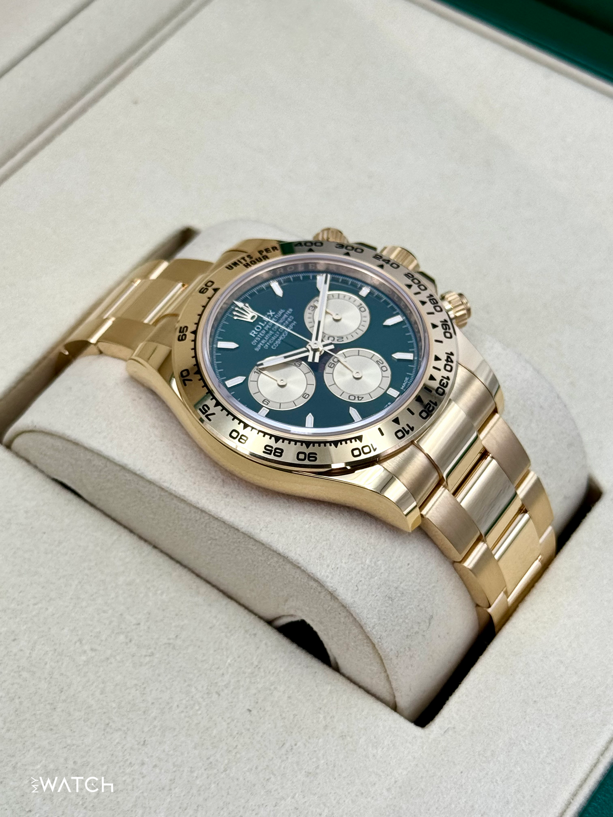 NEW 2026 Rolex Daytona "John Mayer" 40mm 126508 Yellow Gold Green Dial