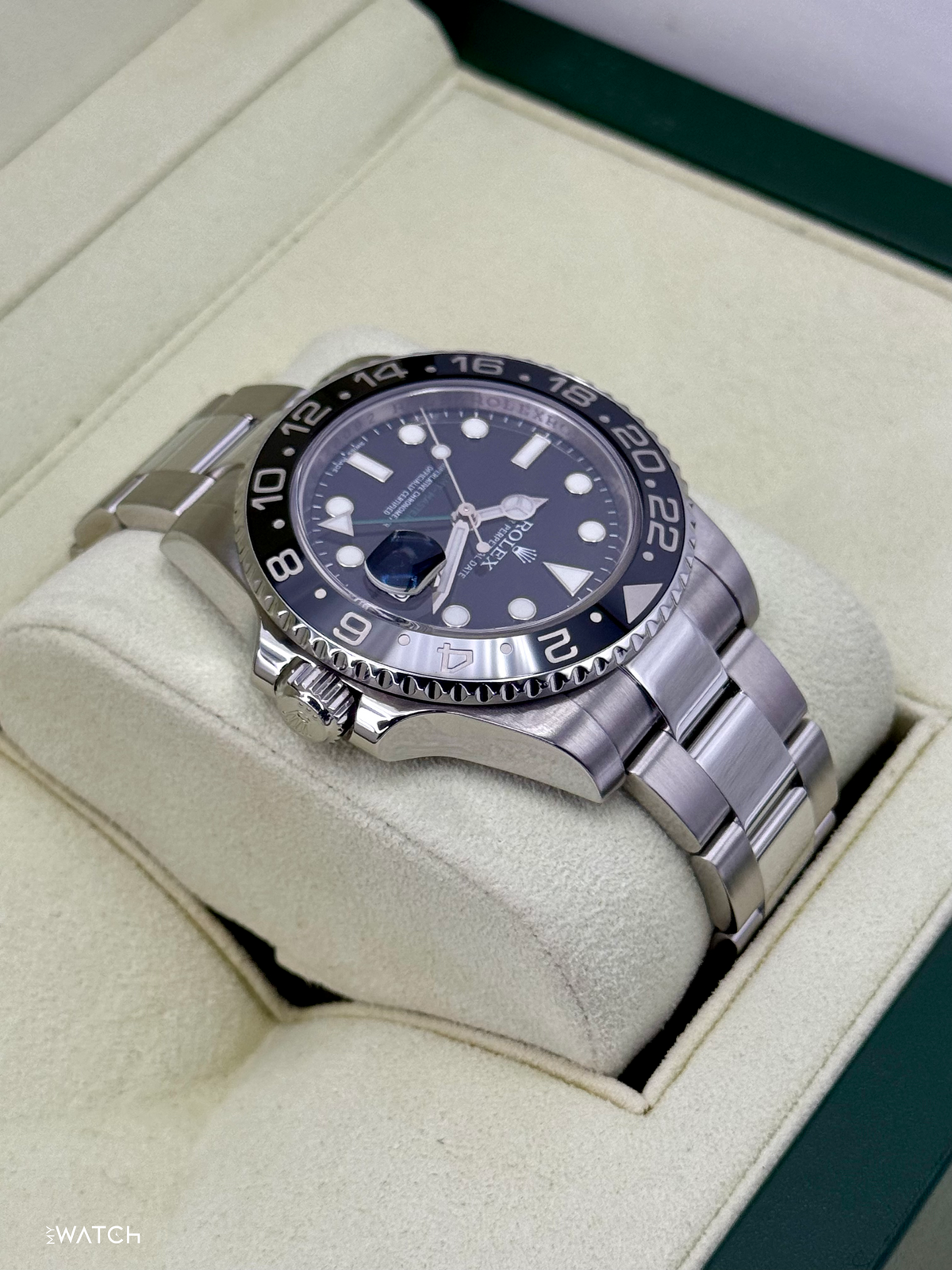 2011 Rolex GMT-Master II 40mm 116710LN Stainless Steel Black Dial
