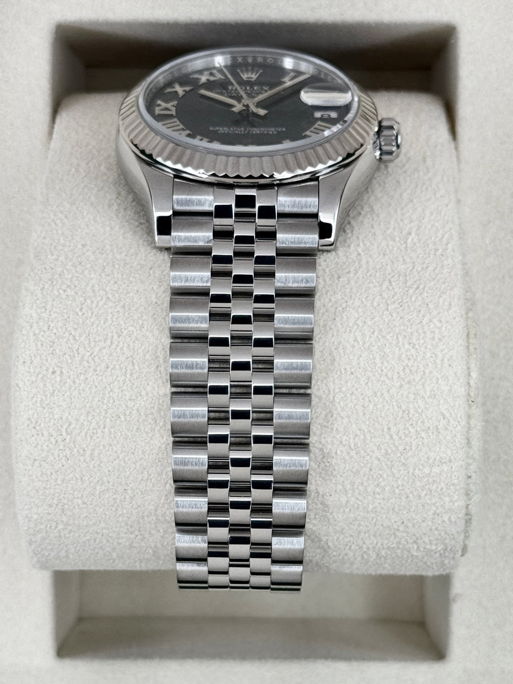 2025 Rolex Datejust 31mm 278274 Stainless Steel Jubilee Blue Dial