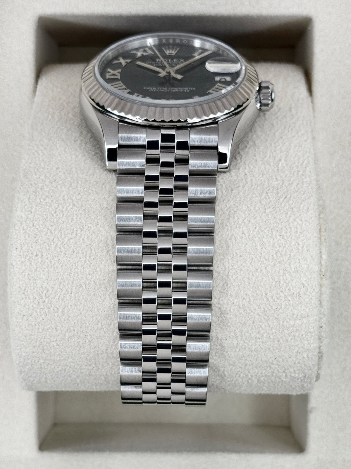 2025 Rolex Datejust 31mm 278274 Stainless Steel Jubilee Blue Dial