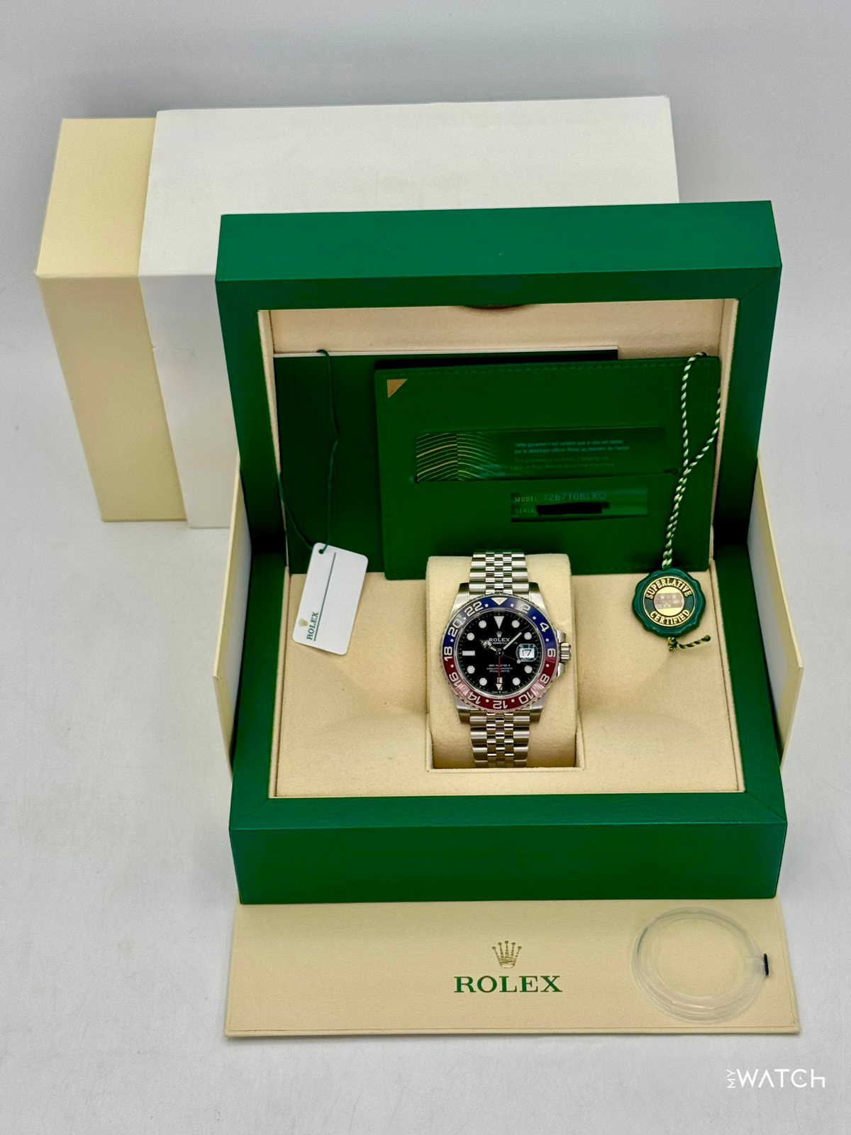 2020 Rolex GMT-Master II "Pepsi" 40mm 126710BLRO Jubilee