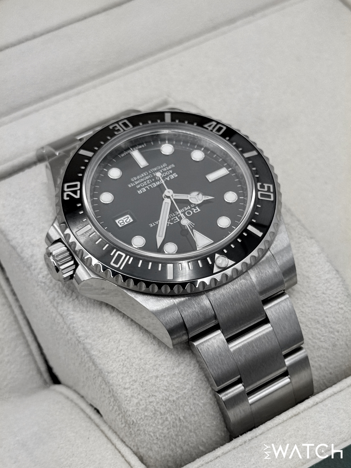 2017 Rolex Sea-Dweller 4000 "SD4K" 40mm 116600 Black Dial