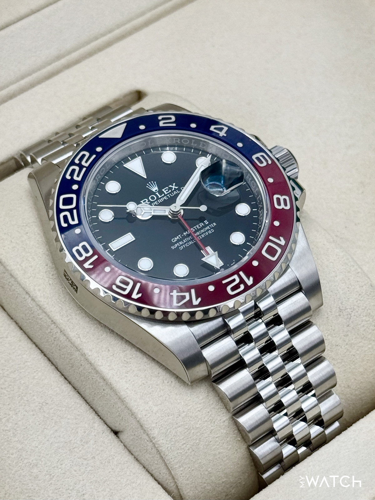 NEW 2026 Rolex GMT-Master II "Pepsi" 40mm 126710BLRO Jubilee (STICKERED)