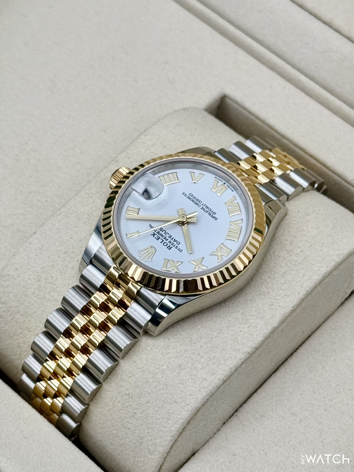 NEW 2026 Rolex Datejust 31mm 278273 Two-Tone Jubilee White Dial