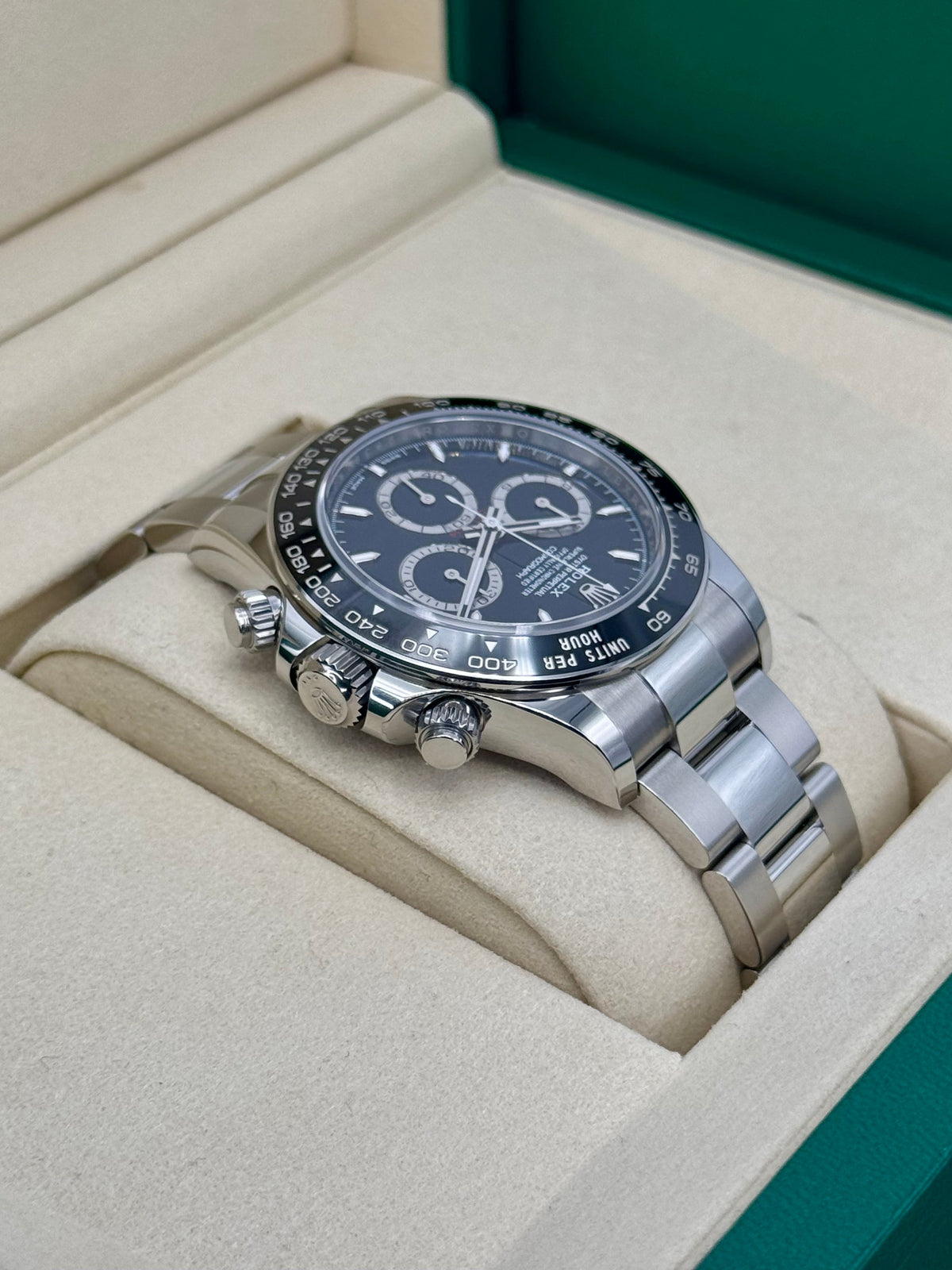 NEW 2025 Rolex Daytona 40mm 126500LN Stainless Steel Black Dial