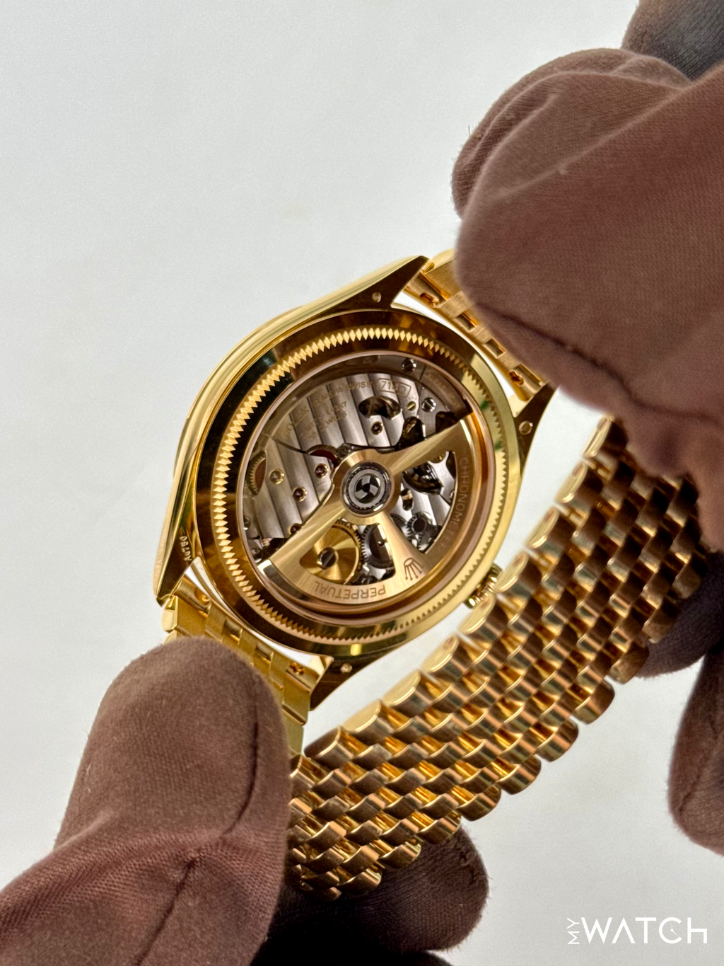 NEW 2026 Rolex 1908 39mm 52508 Yellow Gold Settimo Bracelet Black Dial