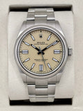 NEW 2026 Rolex Oyster Perpetual 41mm 134300 Beige Dial