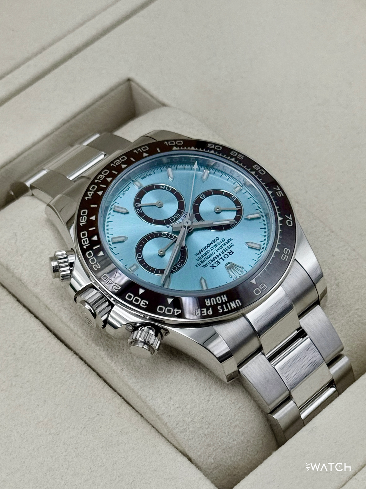 NEW 2026 Rolex Daytona 40mm 126506 Platinum Ice Blue Dial