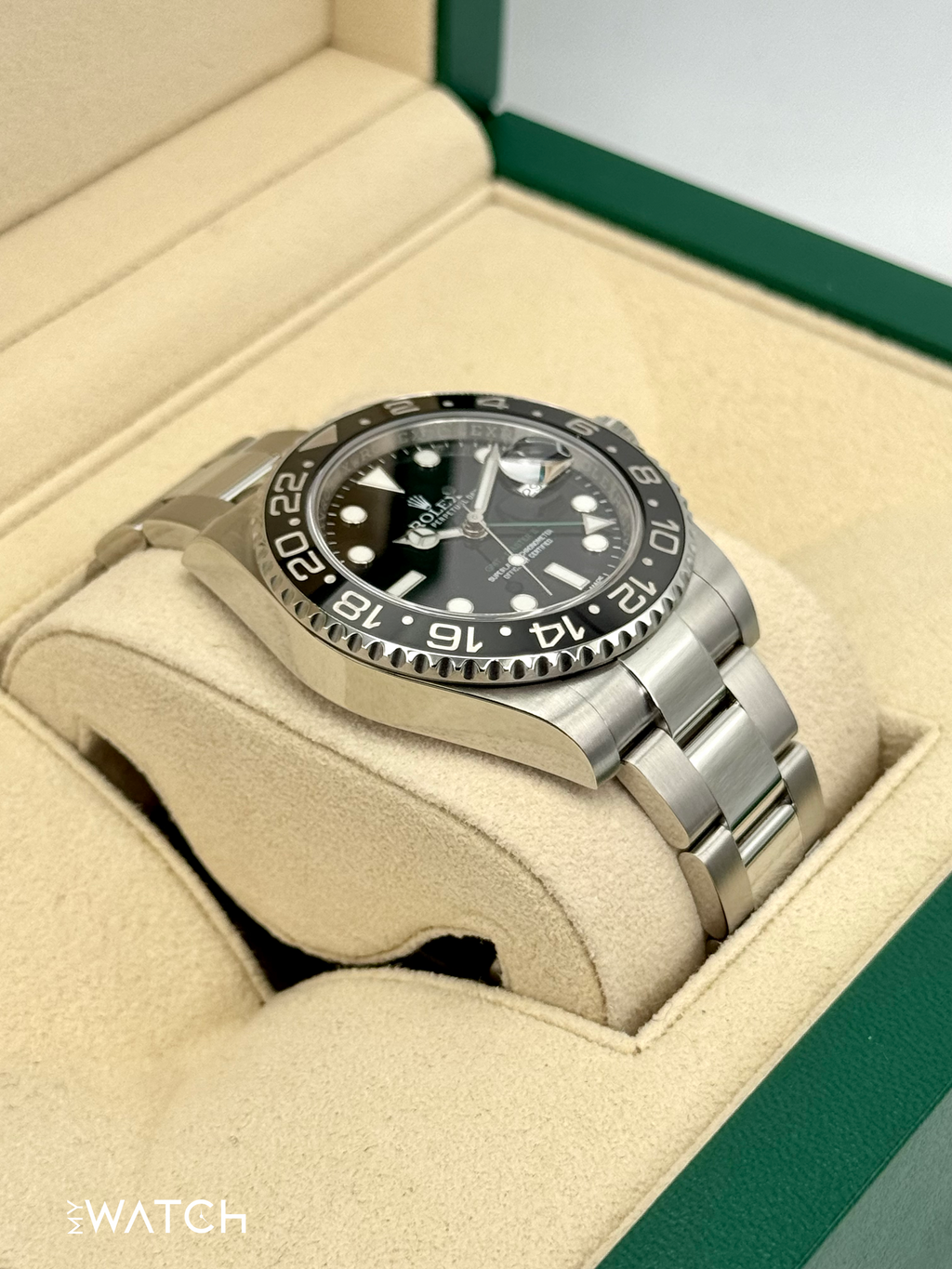 2014 Rolex GMT-Master II 40mm 116710LN Stainless Steel Black Dial
