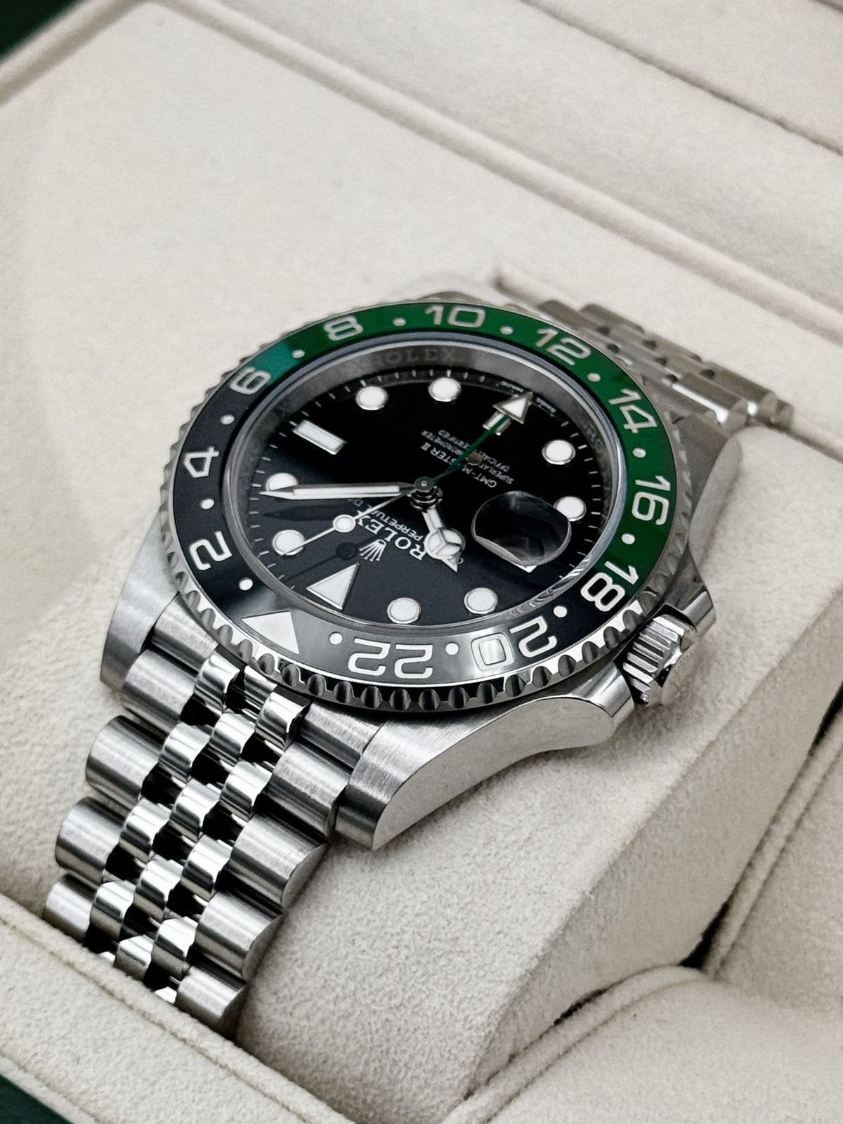 2022 Rolex GMT-Master II "Sprite" 40mm 126720VTNR Jubilee