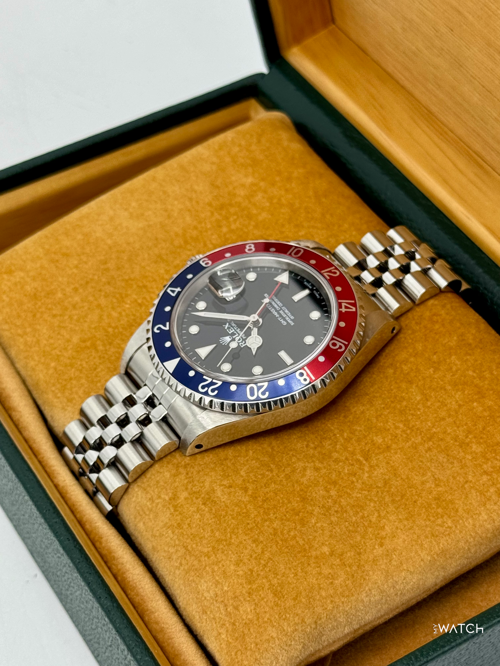 2001 Rolex GMT Master II "Pepsi" 40mm 16710 Stainless Steel "Collectors Set"