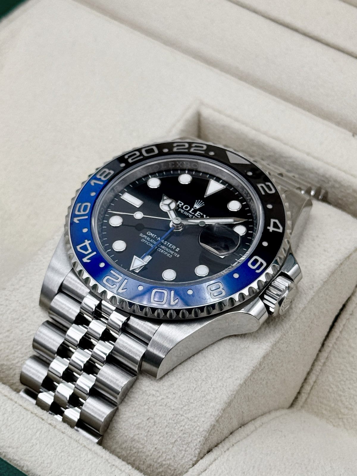 2023 Rolex GMT-Master II "Batgirl" 40mm 126710BLNR Jubilee