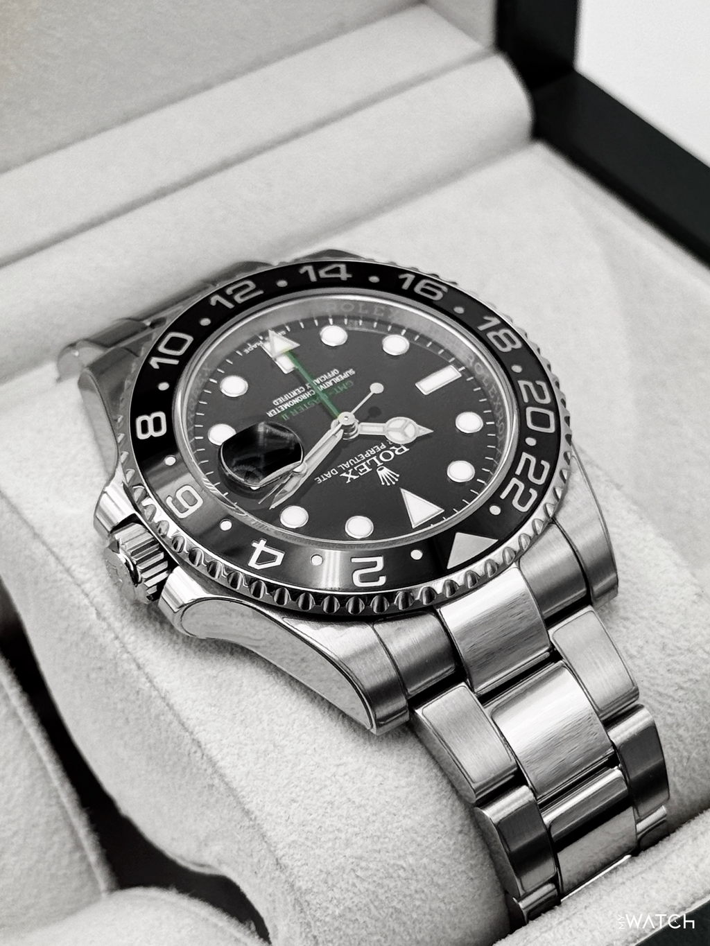 2016 Rolex GMT-Master II 40mm 116710LN Stainless Steel Black Dial