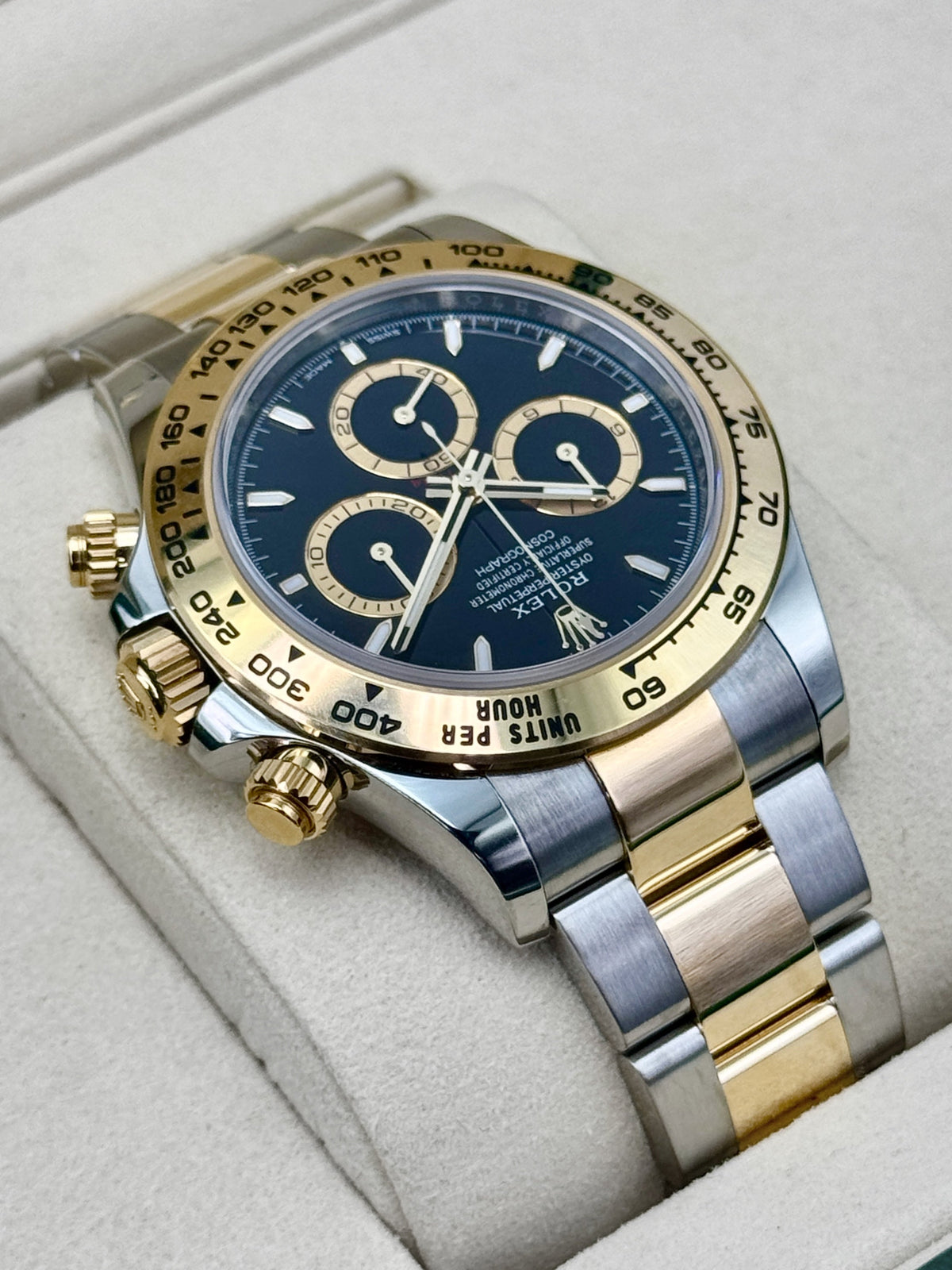2025 Rolex Daytona 40mm 126503 Two-Tone Black Dial