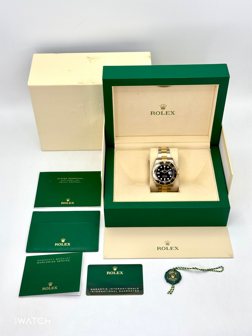 2023 Rolex Sea-Dweller 43mm 126603 Two-Tone Black Dial