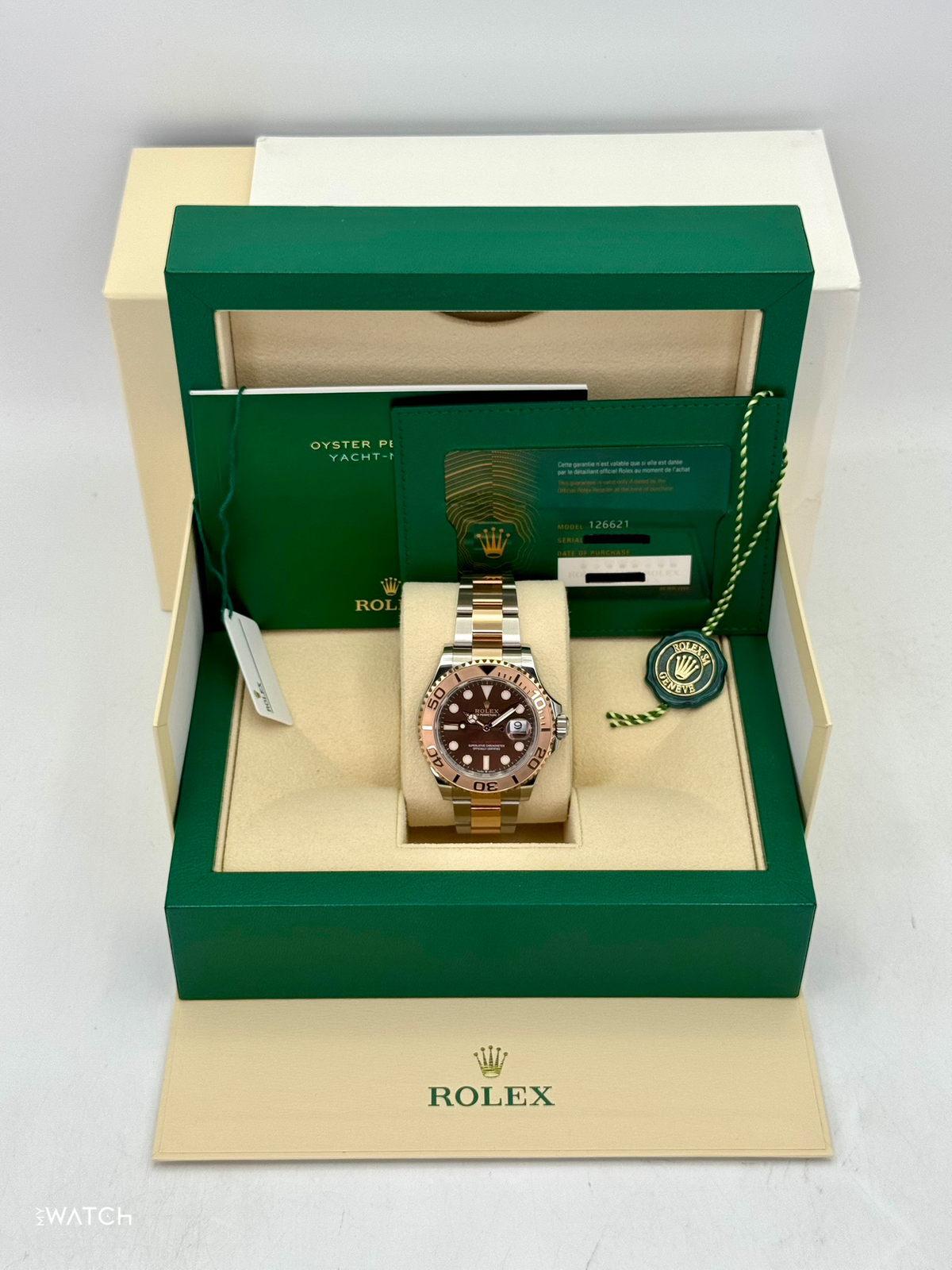 2023 Rolex Yacht-Master 40mm 126621 Two-Tone Chocolate Dial