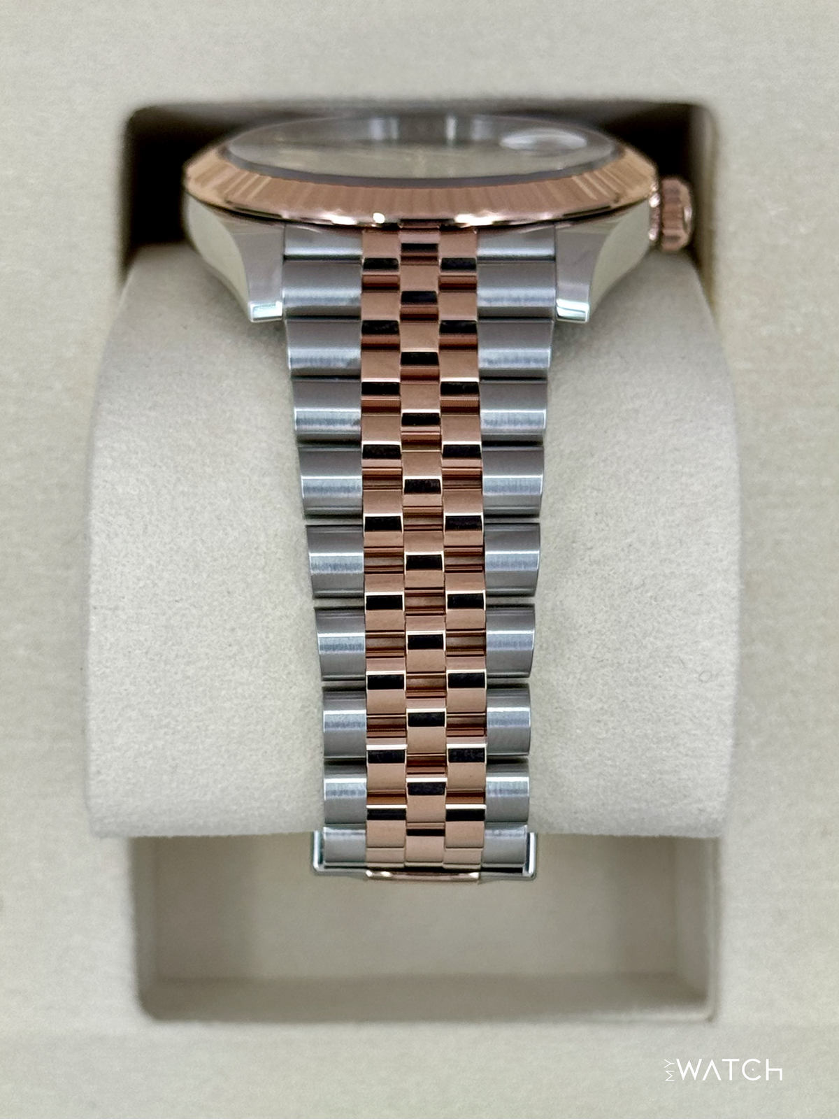 NEW 2025 Rolex Datejust 41mm 126331 Two-Tone Rose Gold Chocolate Dial (STICKERED)