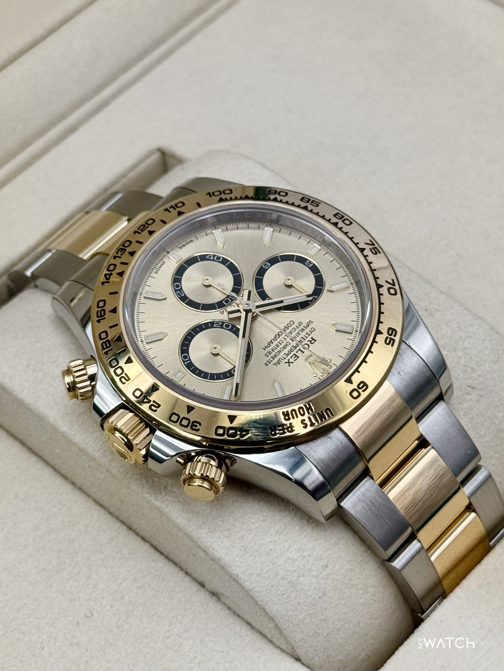 2025 Rolex Daytona 40mm 126503 Two-Tone Champagne Dial
