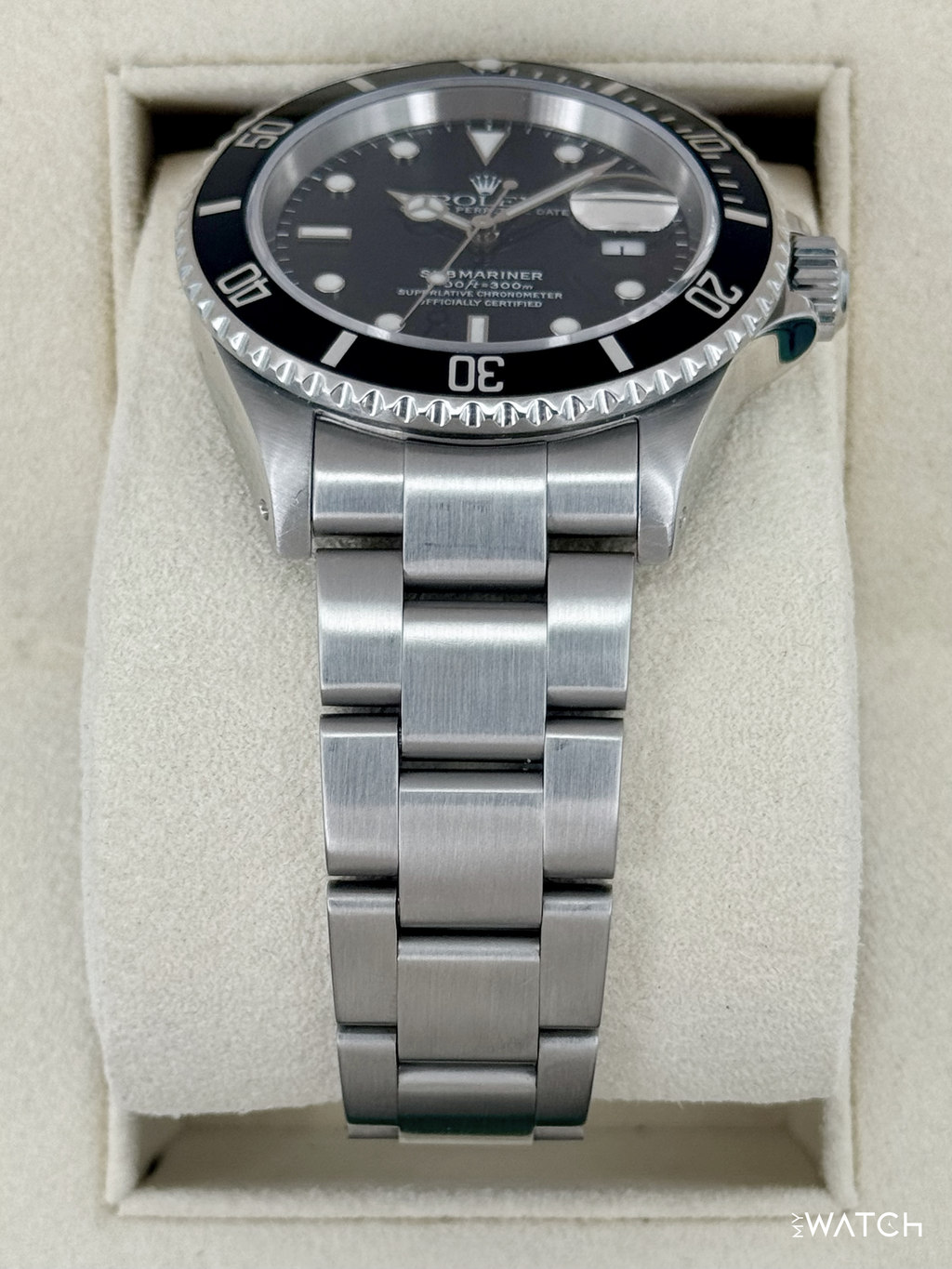2000 Rolex Submariner 40mm 16610 Stainless Steel Black Dial